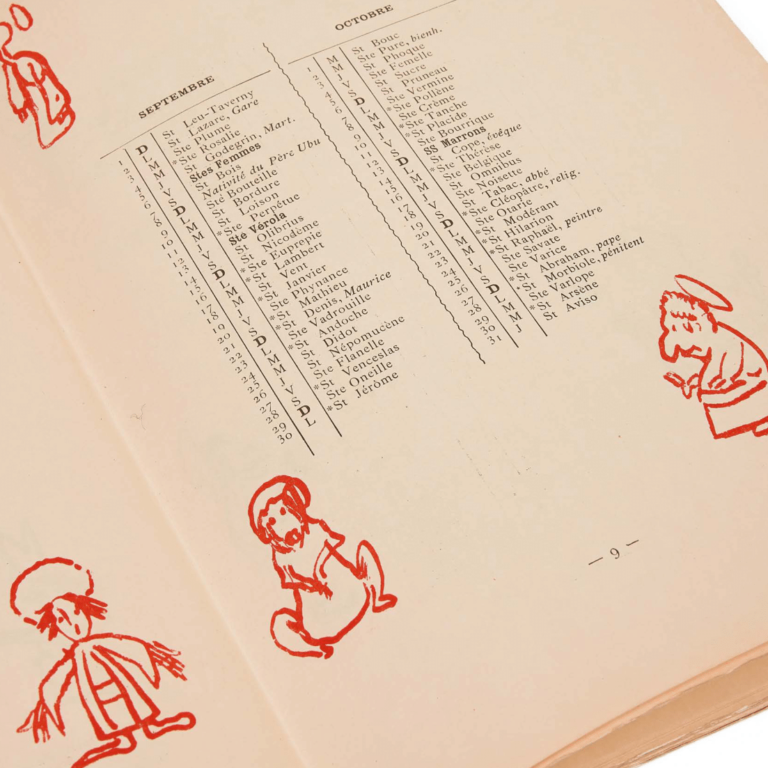 Alfred JARRY – Almanach illustré du Père Ubu (XXe siècle)